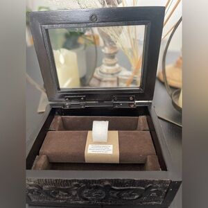Black Wood Watch Box